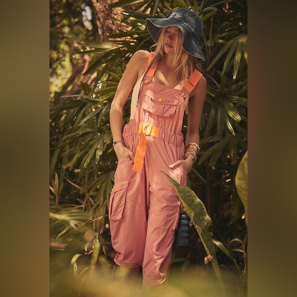 Free People FP Movement Morning Meadow Onesie Jumper Size Large